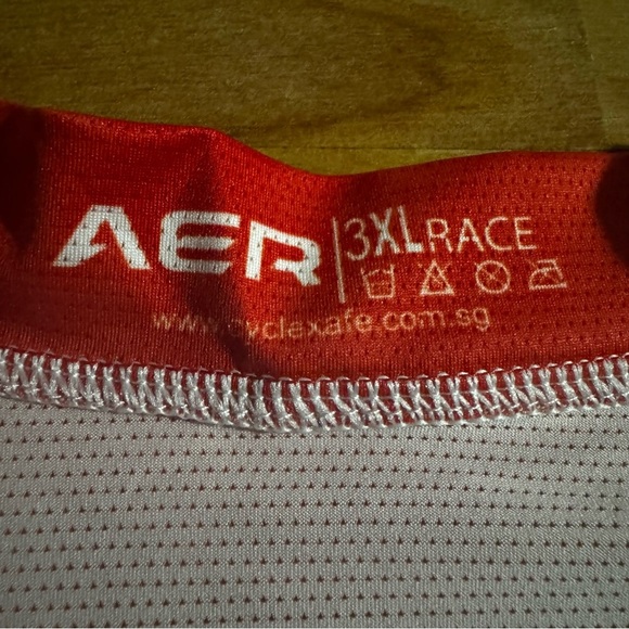 Women’s Size 3XL Cycle Jersey Red And White Cyclexafe Brand New Cycle Jersey - Picture 6 of 13